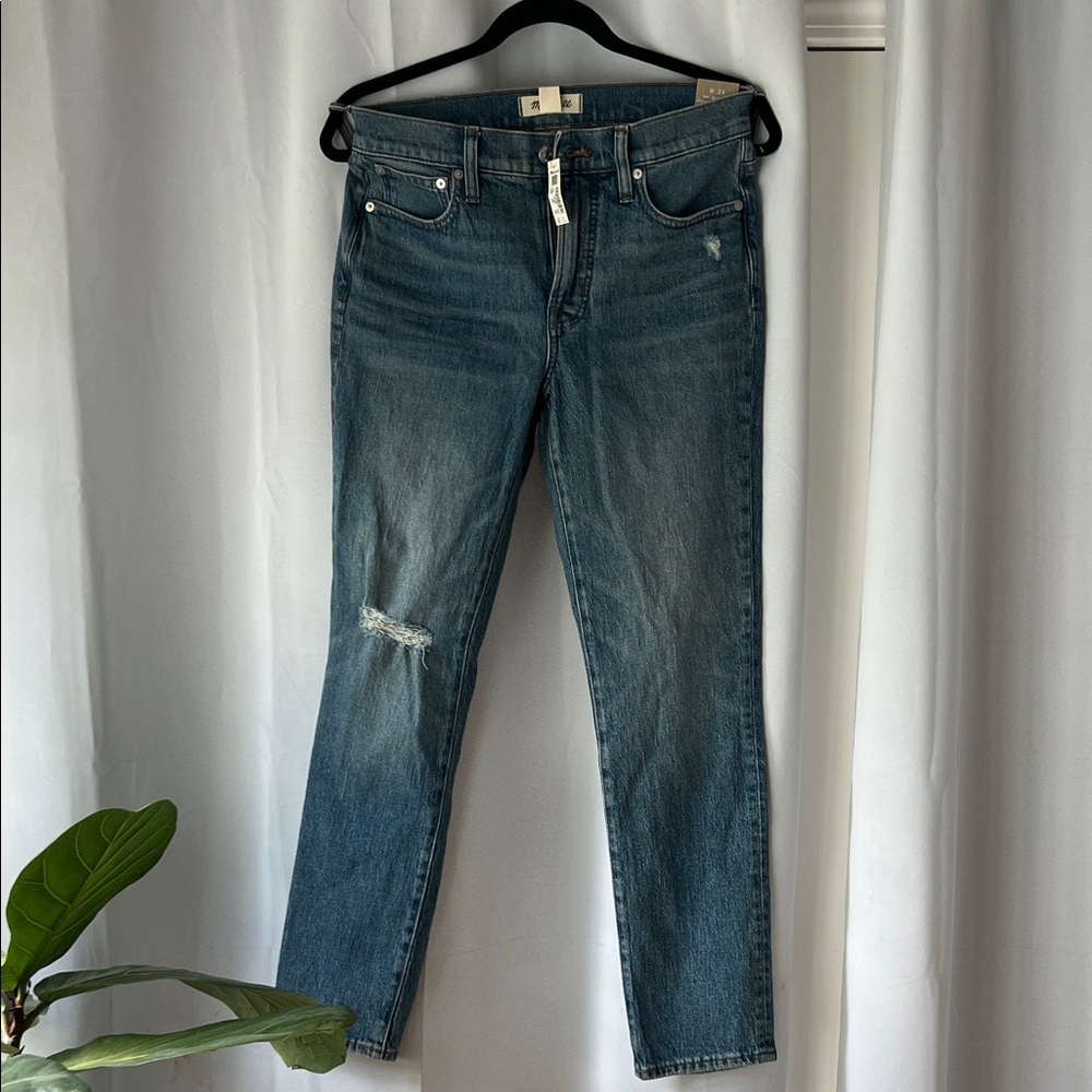 Madewell Classic Blue Straight Leg Jeans
